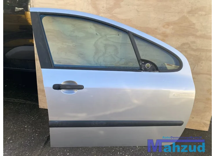 PEUGEOT 307 Hatchback zilver EZRC Rechts voor deur portier 2000-2009