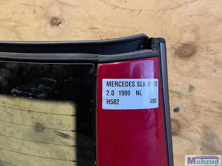 mercedes-slk-r170-rood-h582-dak-achterraam-19962000 — foto 2