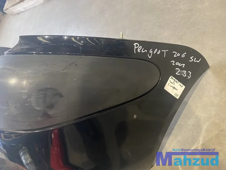peugeot-206-sw-station-zwart-achterbumper-bumper-achter — foto 3