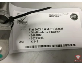 fiat-500x-2017-1.6-mjet-oliefilterhuis-+-koeler-55273738 — foto 3
