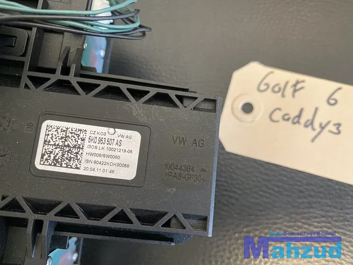 golf-6-caddy-stuurkolom-schakelaar-knipperlicht-ruitenwisser — foto 5