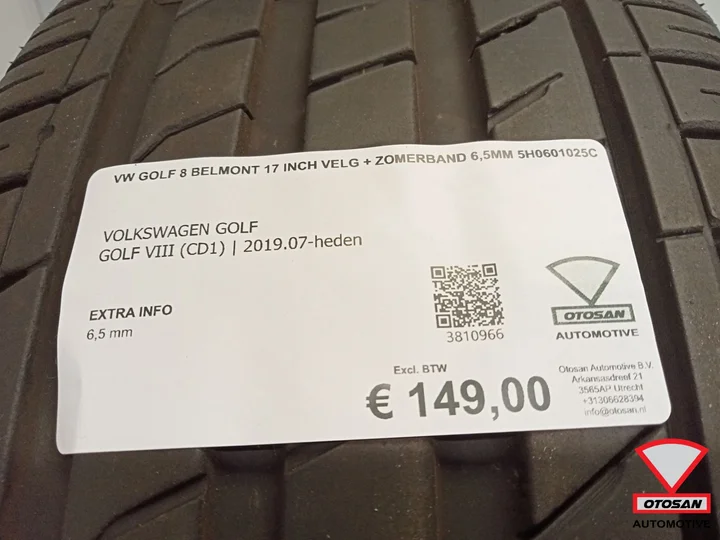 vw-golf-8-belmont-17-inch-velg-zomerband-65mm-5h0601025c — foto 5