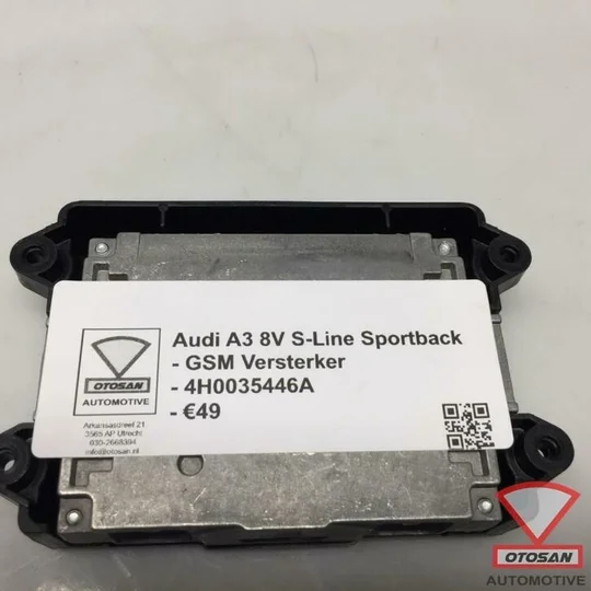 audi-a3-8v-s-line-gsm-telefoon-versterker-4h0035446a — foto 2