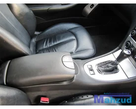 mercedes-clk-c209-a209-leer-leder-interieur-zwart-blauw-cabrio-compleet — foto 10