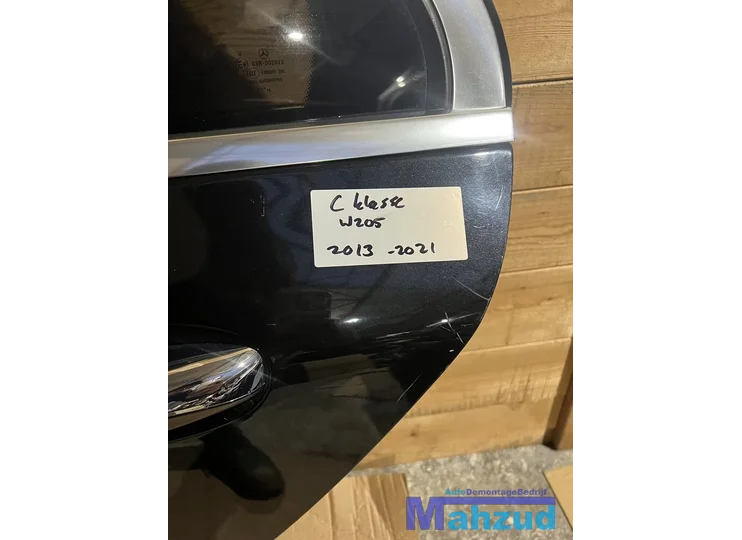 mercedes-c-klasse-w205-zwart-links-achter-deur-20132021
