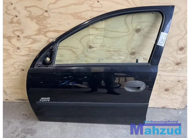OPEL CORSA C zwart Links voor deur portier deur 2000-2005