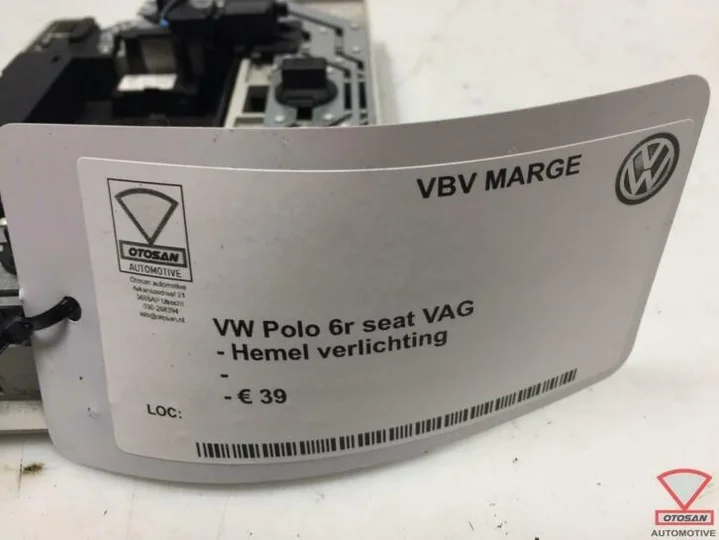 vw-polo-6r-seat-vag-hemel-verlichting-binnenverlichting — foto 2