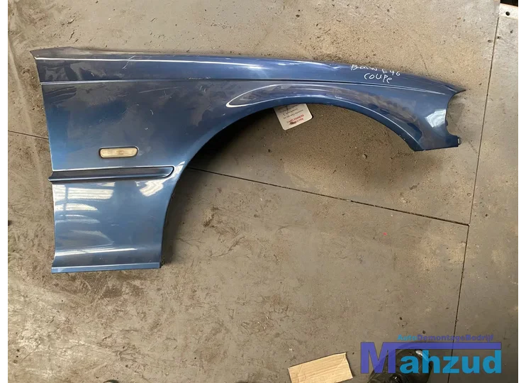 BMW 3 SERIE E46 Blauw rechts voorscherm 