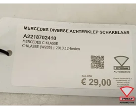 mercedes-diverse-achterklep-schakelaar-opener-a2218702410 — foto 3