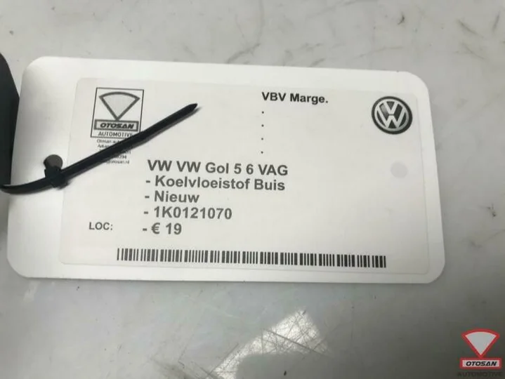 vw-golf-5-6-vag-koelvloeistof-pijp-buis-nieuw!-1k0121070 — foto 2