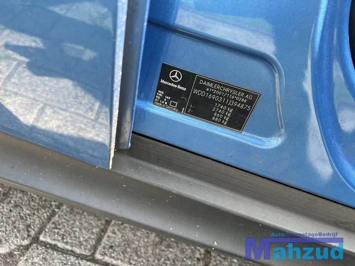 2006-mercedes-a-klasse-w169-a150-15-266920-blauw-955-onderdelen — foto 17