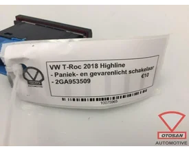 vw-t-roc-2018-alarmlicht-gevarenlicht-schakelaar-2ga953509 — foto 2