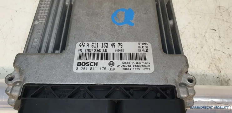 ecu-motorcomputer-viano-w639-mercedes-vito-6111534979-om611-origineel-gebruikt-2004-2005 — foto 5