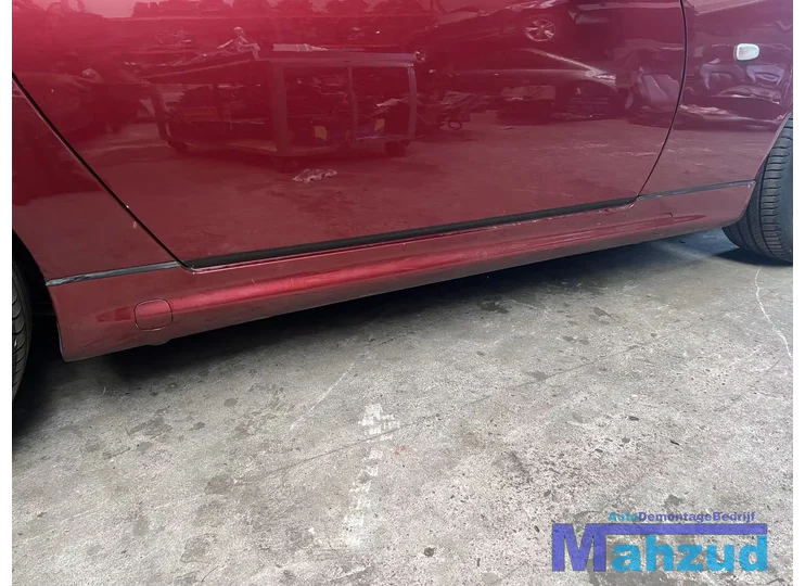 MERCEDES SLK R170 ROOD 548 Rechts zijskirt 2000-2004