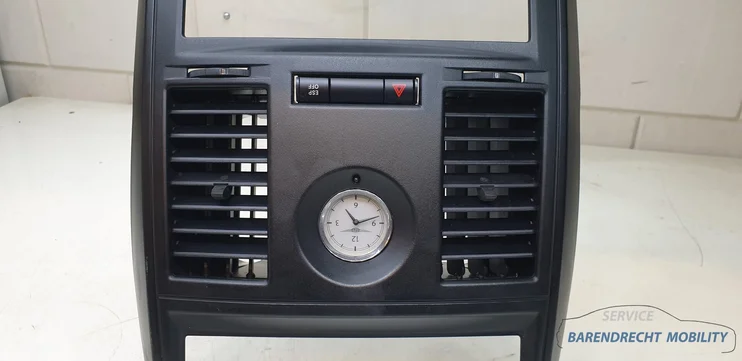 middenconsole-grand-voyager-luchtrooster-04678862aa-klok-radioframe-origineel-gebruikt-2008-2014 — foto 5