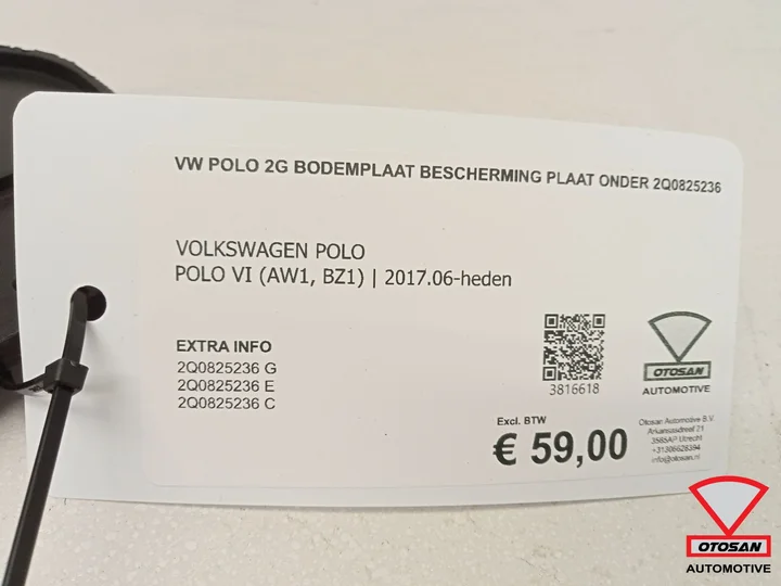 vw-polo-2g-bodemplaat-bescherming-plaat-onder-2q0825236 — foto 3