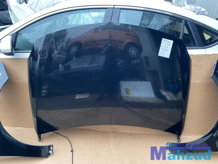 mercedes-a-klasse-w176-zwart-motorkap-linker-rechter-scherm — foto 2