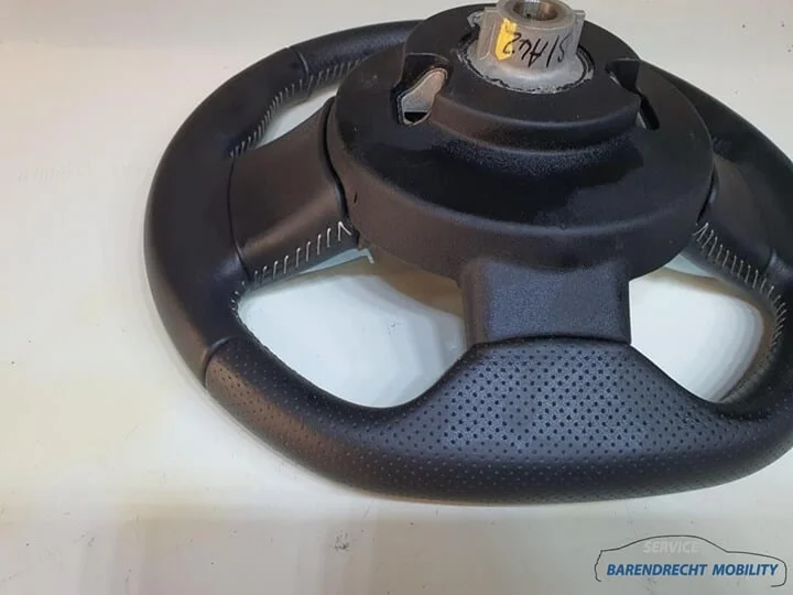 stuurwiel-renault-twingo-iii-3-leer-leder-zwart-blauw-geperforeerd-afgevlakt-484001757r-2014-2020 — foto 9