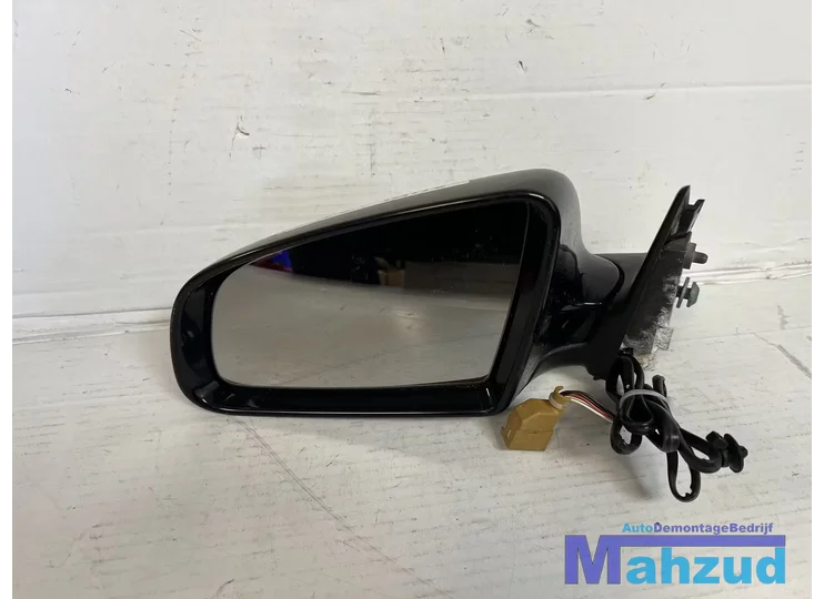 AUDI A4 B7 Sedan ZWART LZ9Y links spiegel 2005-2008