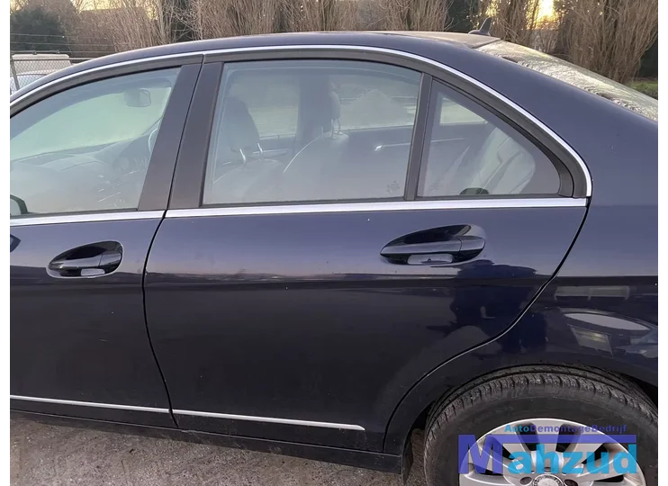 MERCEDES C KLASSE W204 Blauw C359 links achter deur 2007-2011