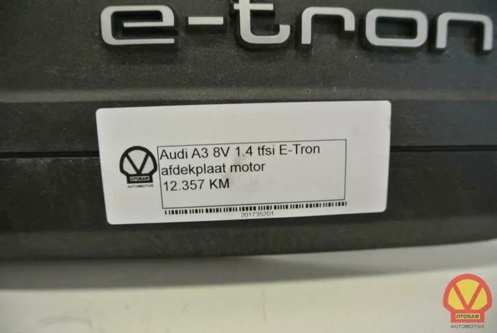 audi-a3-8v-e-tron-1.4tfsi-motor-beschermplaat-afdekplaat-afd — foto 2