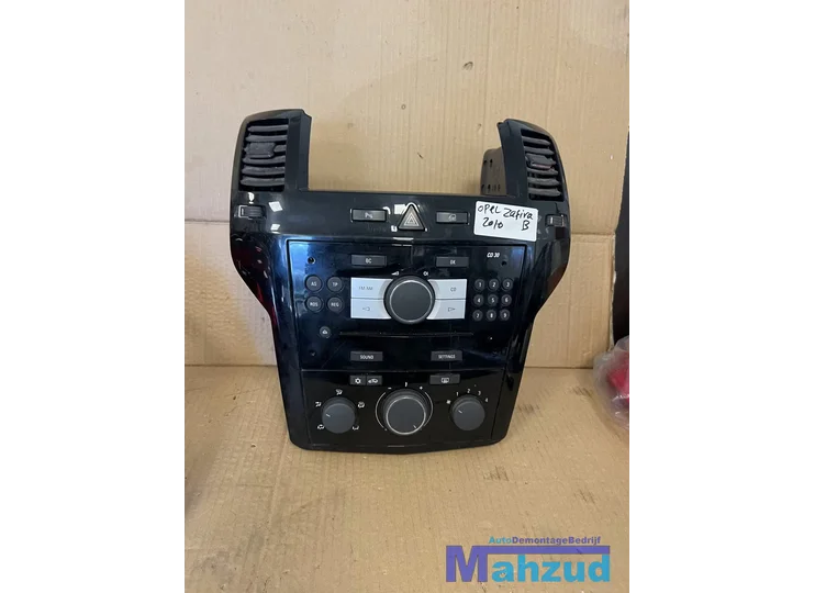 OPEL ZAFIRA B Zwart middenconsole radio kachel bedieningspaneel