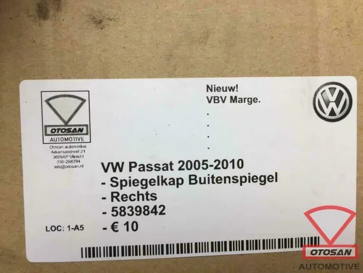 vw-passat-05-10-spiegelkap-spiegel-kap-rechts-nieuw!-5839842 — foto 3