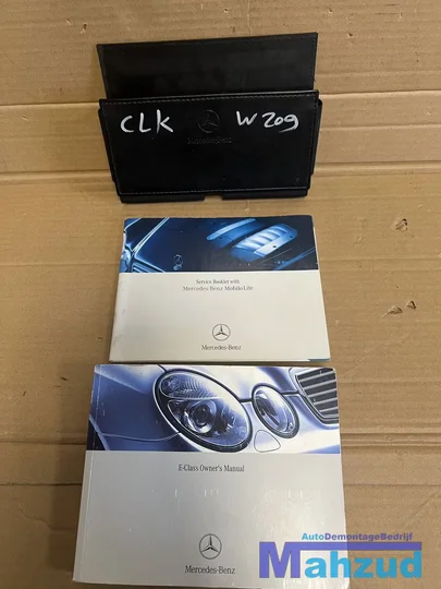 mercedes-clk-w209-engels-uk-onderhoudsboekje-serviceboekje — foto 2
