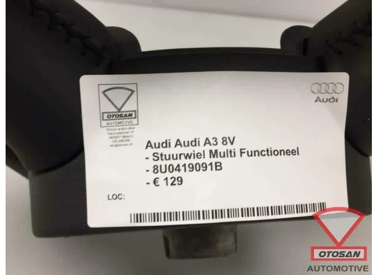 Audi A3 8V Stuurwiel Multi Functioneel 8U0419091B