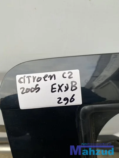 citroen-c2-jm-rechter-deur-portier-compleet-zwart-exyb — foto 2