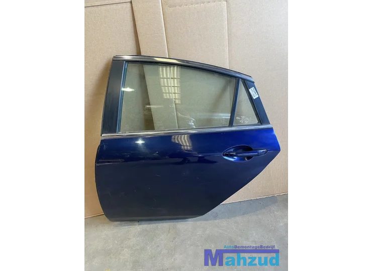 Mazda 6 (GH12/GHA2) Blauw links achter deur portier