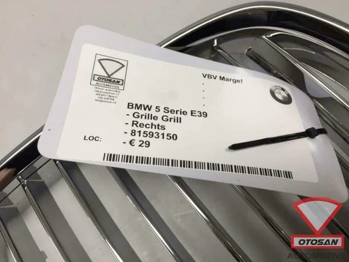 bmw-5-serie-e39--grille-grill-rechts-nieuw!-81593150 — foto 2