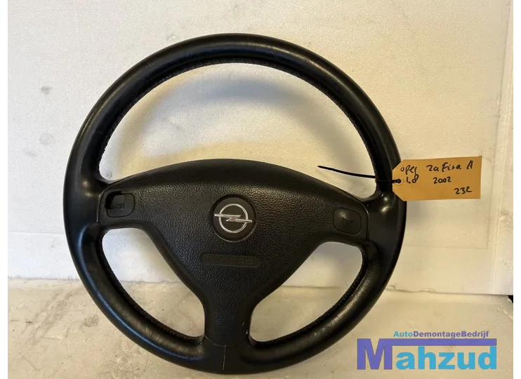 OPEL ASTRA G zafira A Leer stuurwiel stuur met airbag 