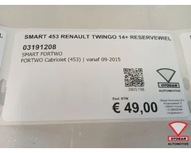 smart-453-renault-twingo-14-reservewiel-velg-4x100-kuhmo-thuiskomer — foto 5