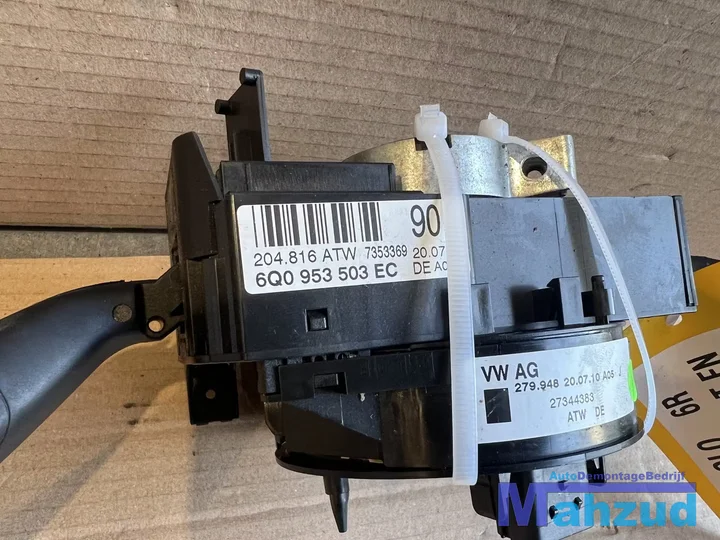 vw-polo-6r-combi-schakelaar-sleepring-ruitenwisser-knipperlicht — foto 5