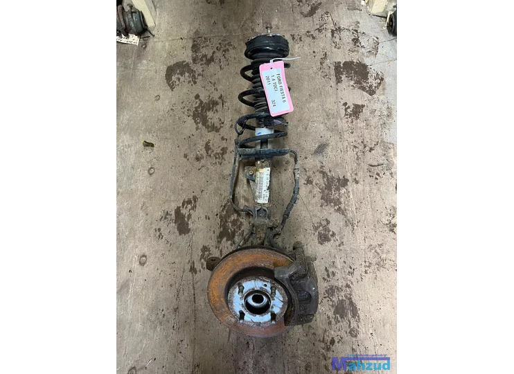 FORD FIESTA 6 1.4 tdci rechts voor veerpoot fusee remklauw 2008-2016