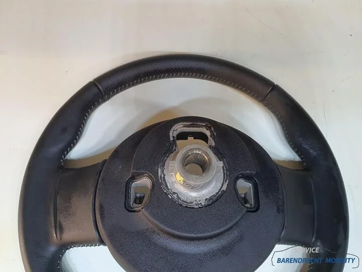 stuurwiel-renault-twingo-iii-3-leer-leder-zwart-blauw-geperforeerd-afgevlakt-484001757r-2014-2020 — foto 8