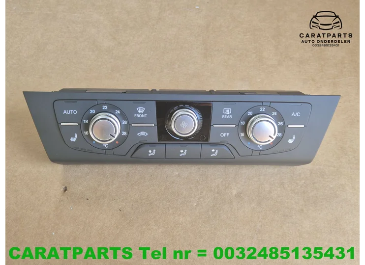 4G0820043CB Audi A6 kachel bedieningspaneel A7 climatronic