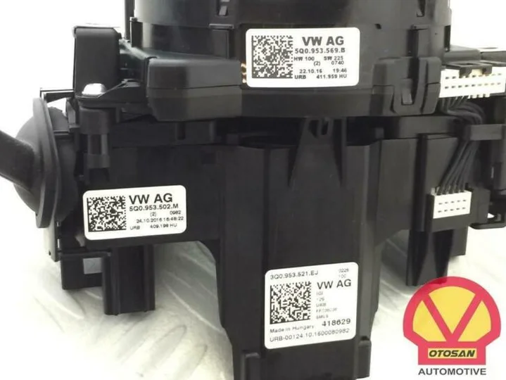 vw-touran-5t-combischakelaar-sleepring-3q0953521ej-5q0953569 — foto 2