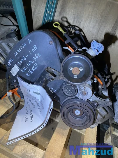 opel-meriva-a-16-16v-motorblok-motor-z16xep — foto 2