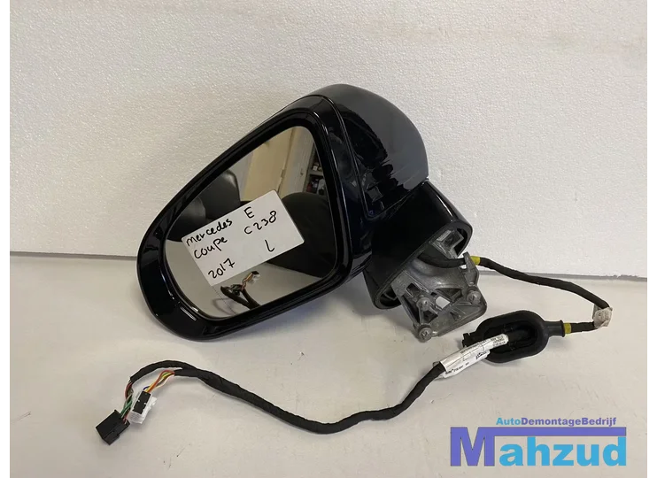 MERCEDES E KLASSE C238 COUPE zwart links spiegel left mirror