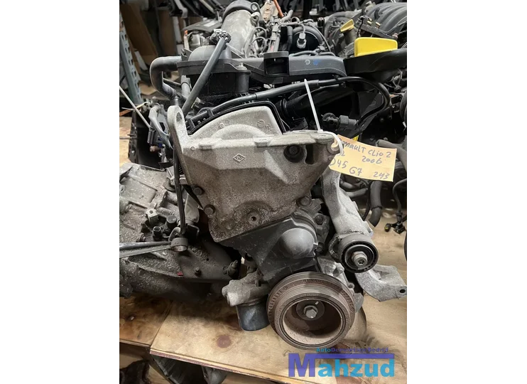 RENAULT CLIO 2 1.2 Motorblok motor D4F G7 D4FG7 Motor