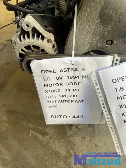 opel-astra-f-16i-16-motorblok-motor-engine-moteur — foto 3