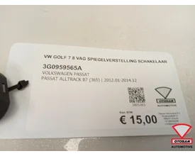 vw-golf-7-8-vag-spiegelverstelling-schakelaar-3g0959565a — foto 2