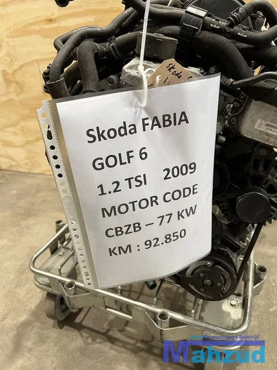 vw-golf-6-fabia-polo-12-tsi-motorblok-motor-cbz-cbzb — foto 2