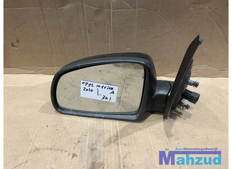 Opel Meriva A Zwart Z20R Buitenspiegel Links Linker Spiegel