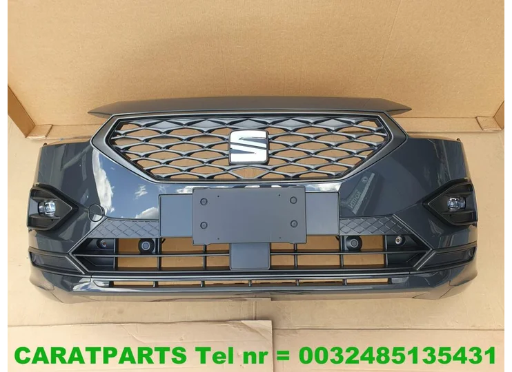 5FJ807221E fr bumper Tarraco FR voorbumper I7F Urano Grey