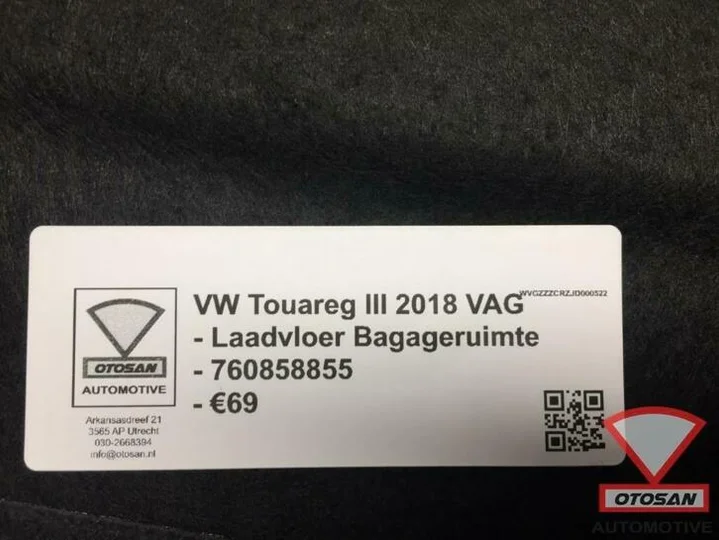 vw-touareg-iii-2018-laadvloer-bagageruimte-mat-760858855 — foto 2