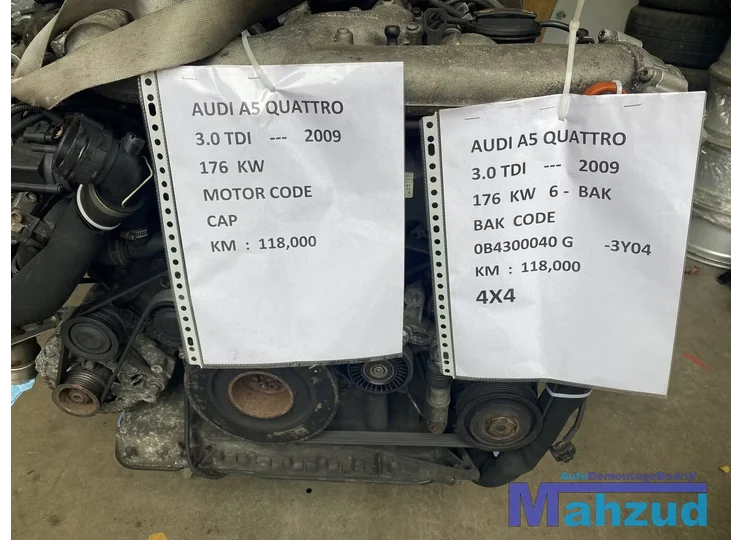AUDI A4 A5 3.0 TDI 175 KW Motorblok CAP CAPA CCWA MOTOR