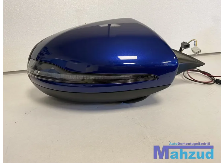 mercedes-glc-coupe-c253-blauw-rechts-spiegel-right-mirror-blue